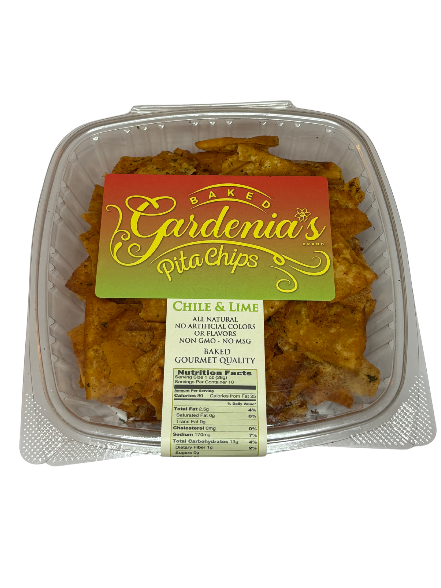 Chile and Lime Pita Chips