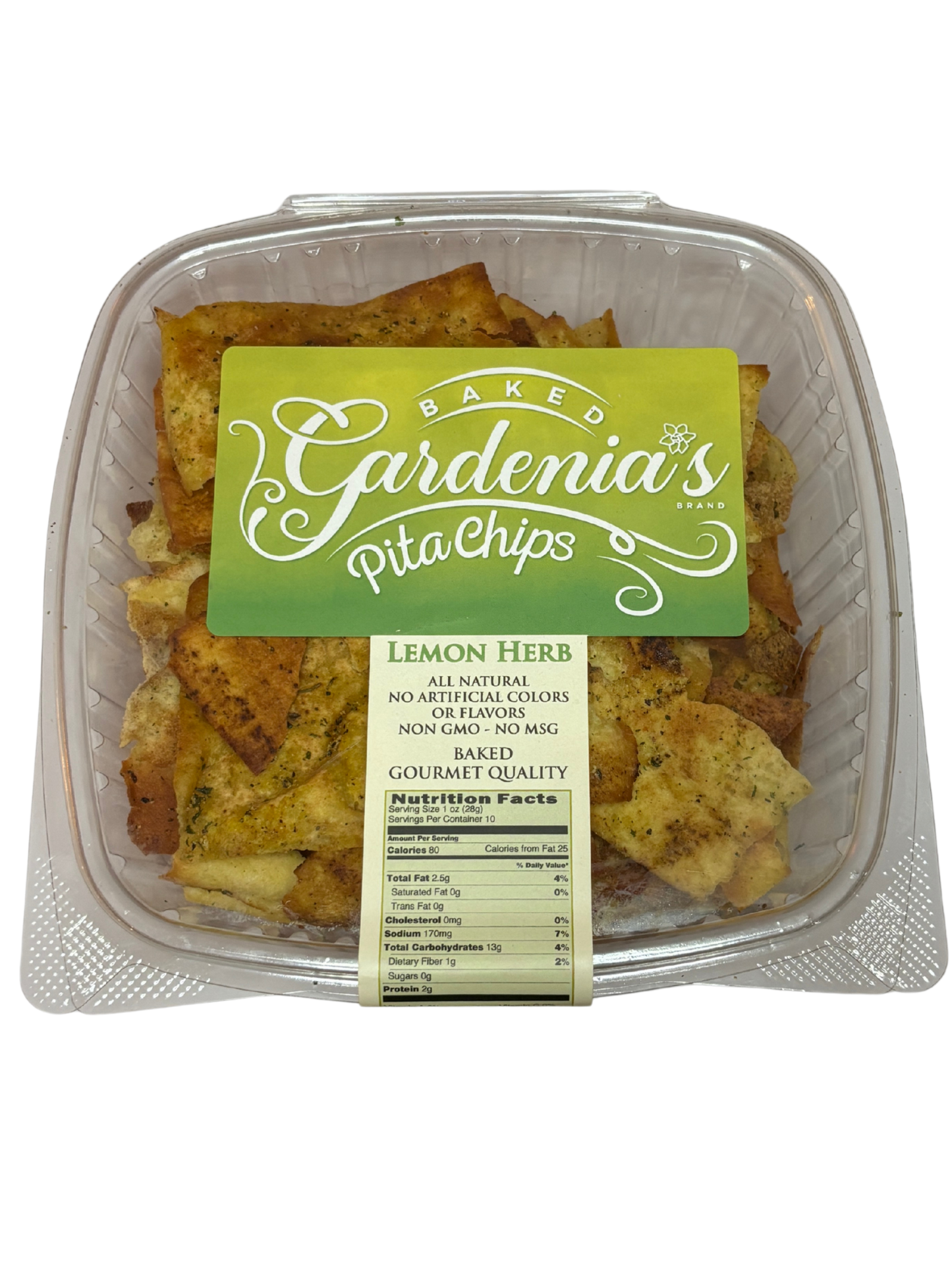 Lemon Herb Pita Chips