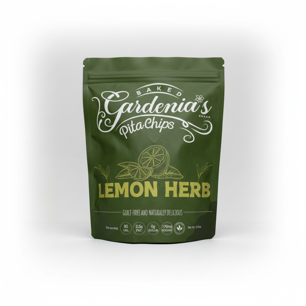Lemon Herb Pita Chips