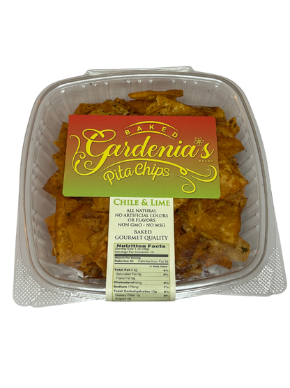 Chile and Lime Pita Chips