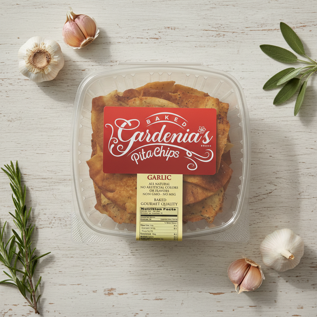 Garlic Pita Chips