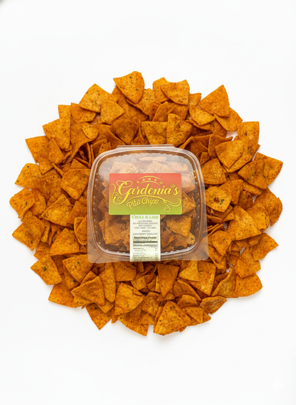 Chile and Lime Pita Chips