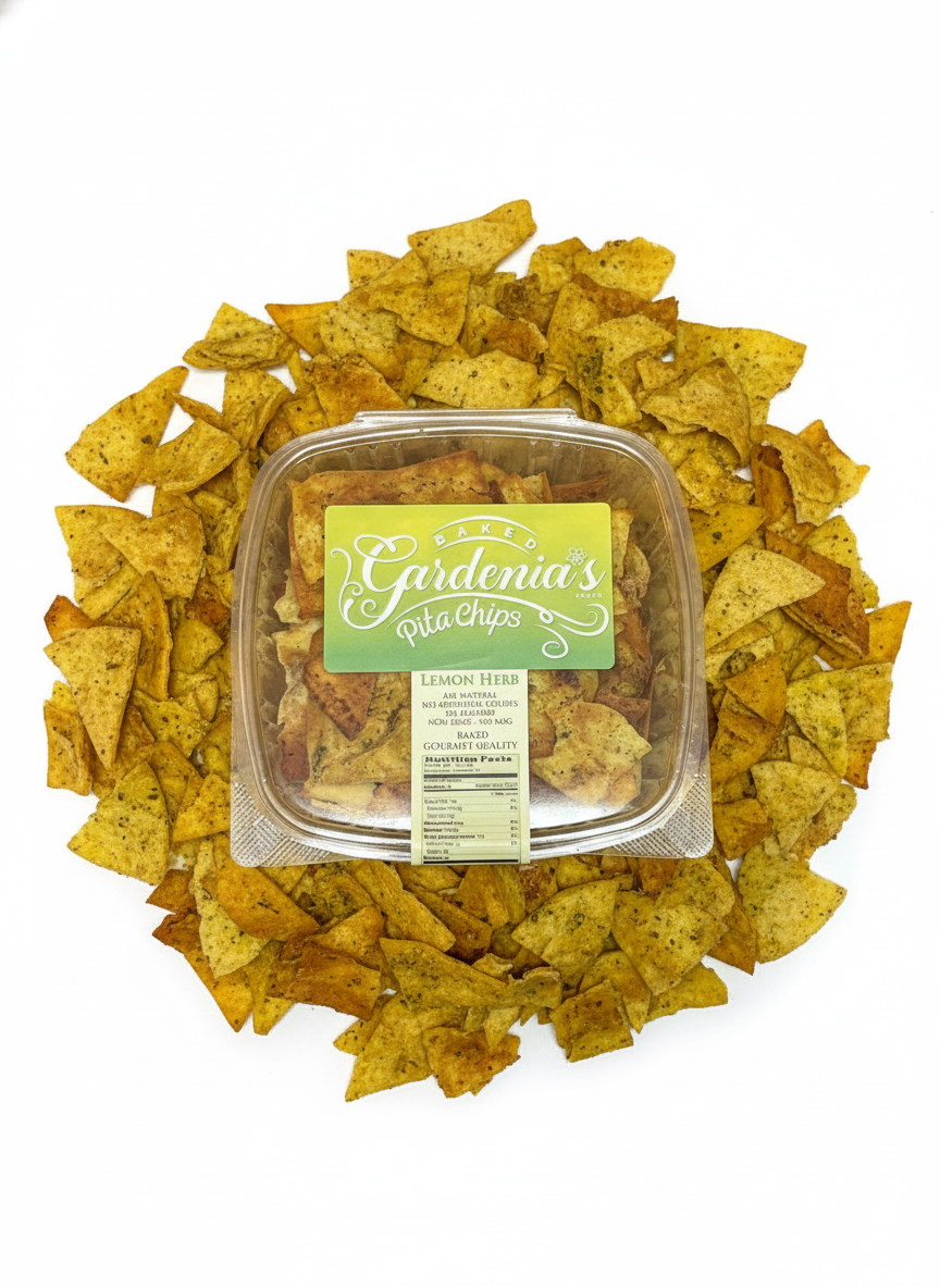 Lemon Herb Pita Chips