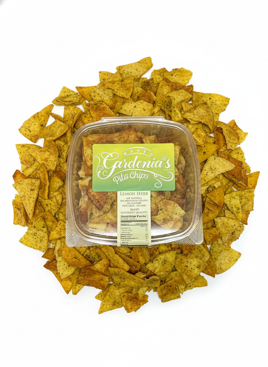 Lemon Herb Pita Chips